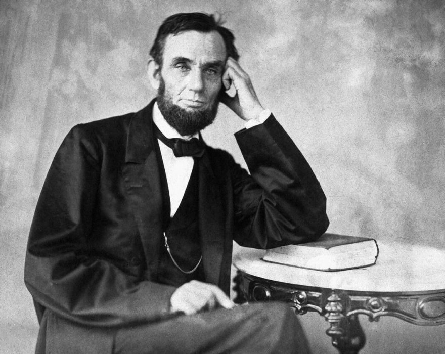 Albumen portrait of Abraham Lincoln, taken in Washington at Gardner’s studio on Aug. 9, 1863. (Photo: Alexander Gardner/Public domain)