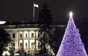 First Lady Melania Trump Unveils the 2020 White House Christmas Décor