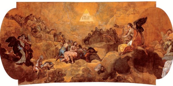 Adoration of the Name of God. Francisco Goya. fresco. (Photo: Wikimedia Commons)