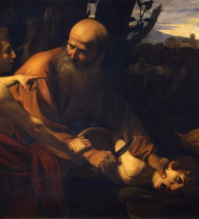 Issac's Sacrifice. Detail. Caravaggio. 1603. Oil painting (Photo: historia-arte.com)