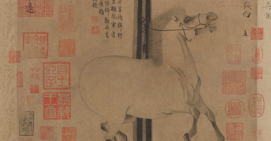 Night-Shining White. Han Gan. ca. 750. Handscroll; ink on paper. (Photo: The Metropolitan Museum of Art)