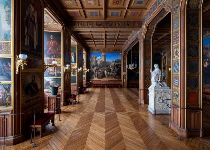 The Crusades Rooms, built by Louis-Philippe. (Photo: @CVersailles)