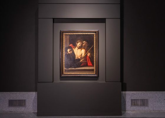Ecce Homo by Caravaggio is exhibited in room 8 A, at the Museo Nacional del Prado. (Photo: Museo del Prado)