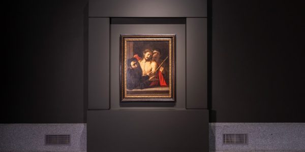 Ecce Homo by Caravaggio is exhibited in room 8 A, at the Museo Nacional del Prado. (Photo: Museo del Prado)