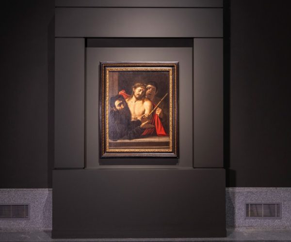 Ecce Homo by Caravaggio is exhibited in room 8 A, at the Museo Nacional del Prado. (Photo: Museo del Prado)
