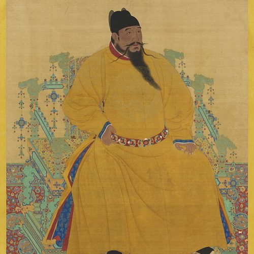 Yongle Emperor,  Emperor of the Ming dynasty, reigning from 1402 to 1424. He was addressed as the "Emperor Manjushri" (文殊皇帝) by Tibetans. (Photo: Wikimedia Commons)