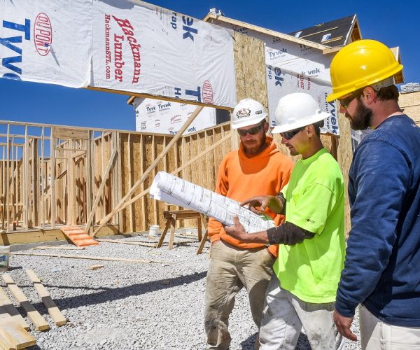 Three construction workers. St. Louis, Missouri. (Photo:©on Rehg|Dreamstime.com)