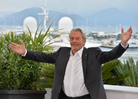 Alain Delon at the photocall for French actor Alain Delon receiving the Palme D Or D Honneur at the 72nd Festival de Cannes, May 19, 2019. (Photo: Paul Smith © Featureflash| Dreamstime.com