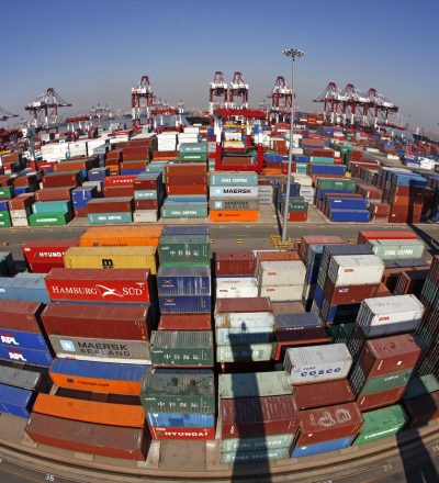 China Access Container Terminal Qingdao. (Photo:© Xuejingwen
|Dreamstime.com)