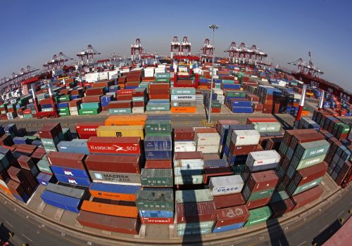 China Access Container Terminal Qingdao. (Photo:© Xuejingwen
|Dreamstime.com)