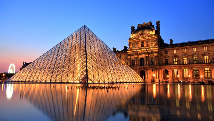 The Louvre Pyramid (Photo: © Roman Slavik
| Dreamstime.com)