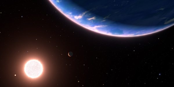 This is an artist's concept of the exoplanet GJ 9827d, the smallest exoplanet where water vapor has been detected in the atmosphere. (Photo: NASA, ESA, Leah Hustak (STScI), Ralf Crawford (STScI))