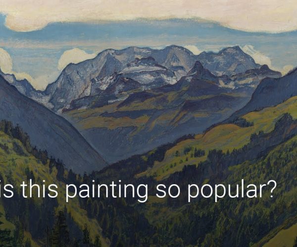 Middle-Land-Art-The painting stealing Van Gogh’s spotlight: Hodler’s ‘Kien Valley’