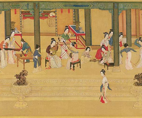 Painting Video: Spring Dawn in the Han Palace