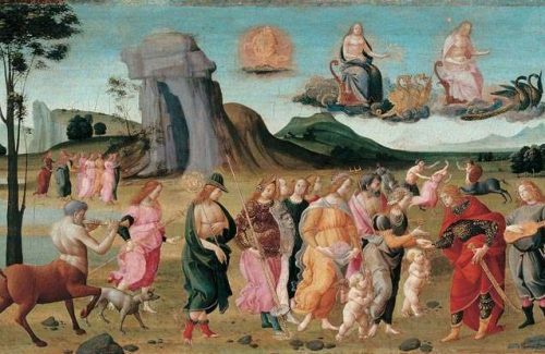 The Wedding of Thetis and Peleus - Bartolomeo di Giovanni