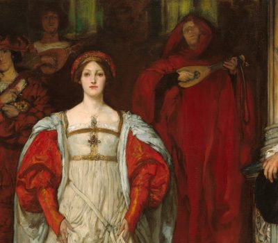 Deatail: "Who Is Sylvia? What Is She, That All the Swains Commend Her?". Edwin Austin Abbey (Photo: The National Gallery)